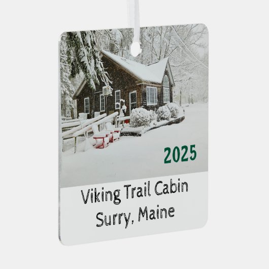 Viking Trail Christmas Ornament (Voorkant Rechts)