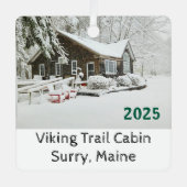 Viking Trail Christmas Ornament (Voorkant)