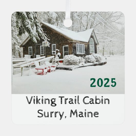 Viking Trail Christmas Ornament (Voorkant)