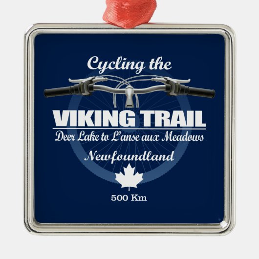 Viking Trail (H2) Metalen Ornament (Voorkant)