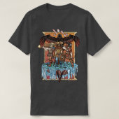 Viking Trio die Valheim onderzoekt T-shirt (Design voorkant)