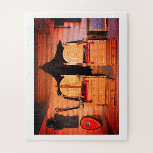 Viking troonkamer legpuzzel (Verticaal)