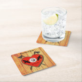 Viking Valentijn - Raven Kartonnen Onderzetters (Insitu)