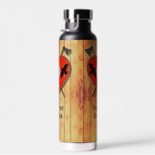 Viking Valentine - Raven Waterfles (Rechts)