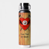 Viking Valentine - Raven Waterfles (Achterkant)