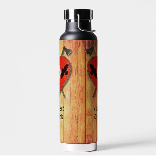 Viking Valentine - Raven Waterfles (Links)