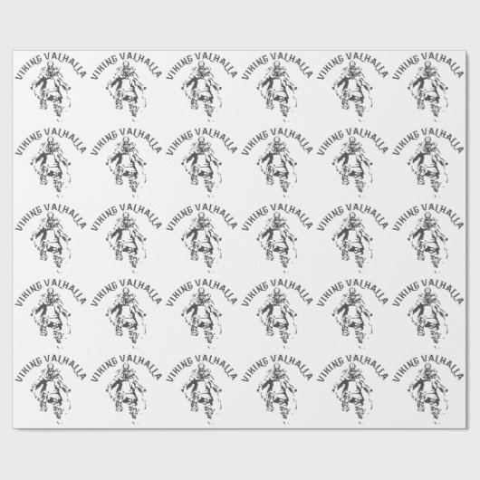 Viking Valhalla - Design 1 Cadeaupapier (Vlak)