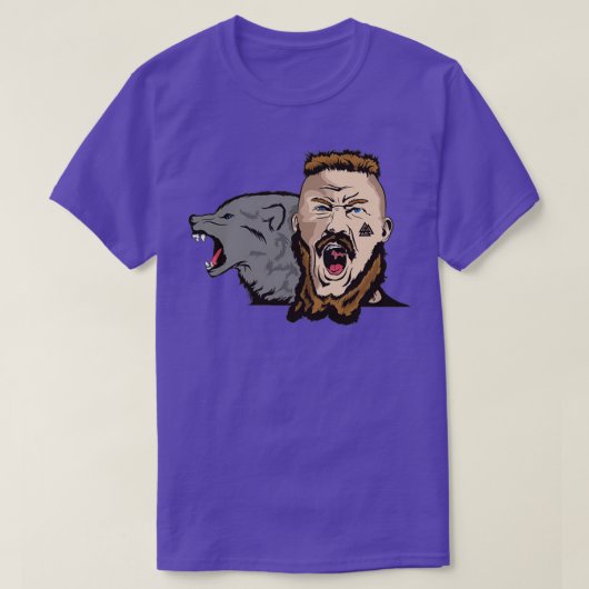 Viking Valhalla Odin T-shirt (Design voorkant)