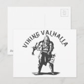 Viking Valhalla - Ontwerp 6 Briefkaart (Voorkant / Achterkant)