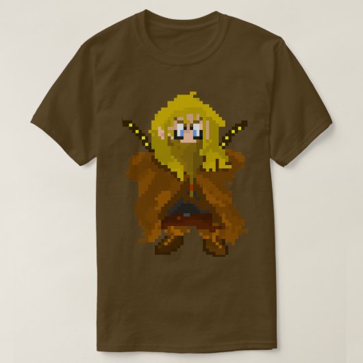 Viking Valhalla Pixel Art T-shirt (Design voorkant)