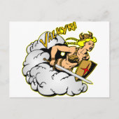 Viking Valkyri Briefkaart (Voorkant)