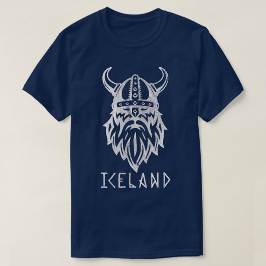 Viking van IJsland T-shirt (Design voorkant)
