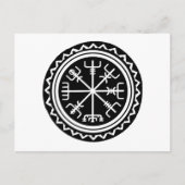 Viking Vegvisir Compass Briefkaart (Voorkant)