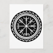 Viking Vegvisir Compass Briefkaart (Voorkant)