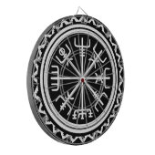 Viking Vegvisir Compass Dartbord (Voorkant Links)