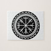 Viking Vegvisir Compass Legpuzzel (Horizontaal)