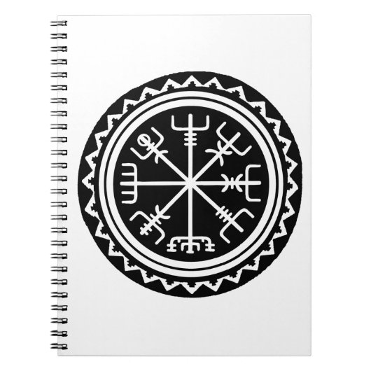 Viking Vegvisir Compass Notitieboek (Voorkant)