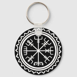 Viking Vegvisir Compass Sleutelhanger