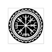 Viking Vegvisir Design Rubber Stamp Tool Rubberstempel (Afrduk)