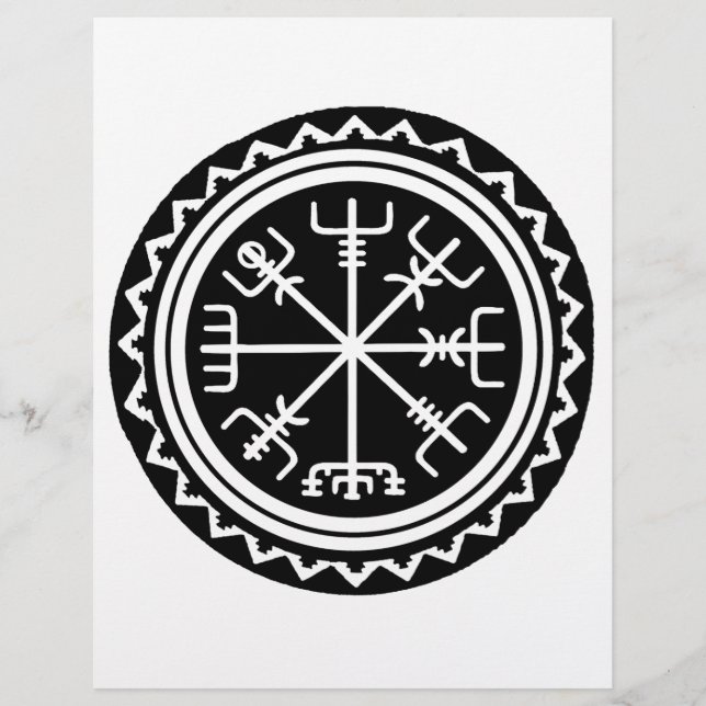 Viking Vegvisir Kompas (Voorkant)
