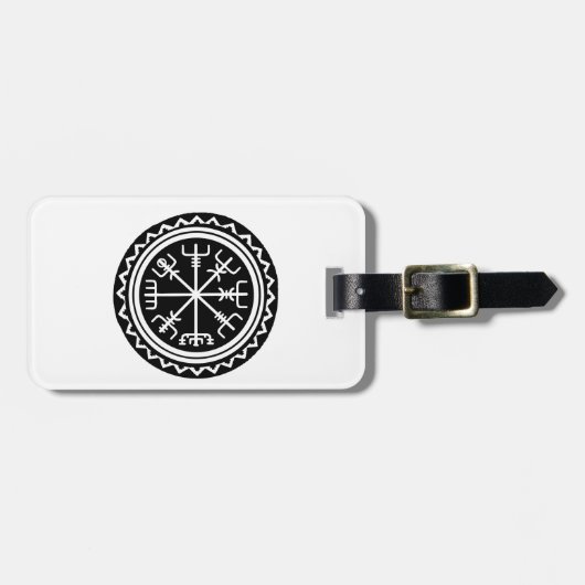 Viking Vegvisir Kompas Bagagelabel (Voorkant horizontaal)