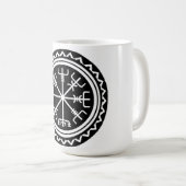 Viking Vegvisir Kompas Koffiemok (Voorkant rechts)