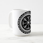 Viking Vegvisir Kompas Koffiemok (Voorkant links)