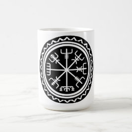 Viking Vegvisir Kompas Koffiemok