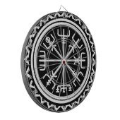 Viking Vegvisir Nautical Compass Dartbord (Voorkant Links)
