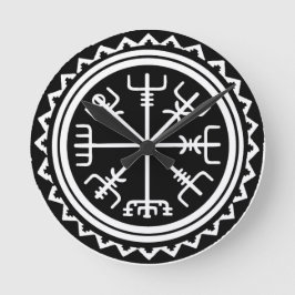 Viking Vegvisir Nautical Compass Ronde Klok