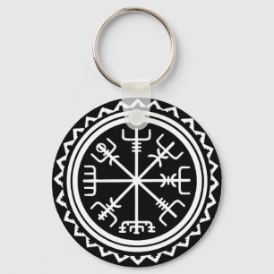 Viking Vegvisir Nautical Compass Sleutelhanger