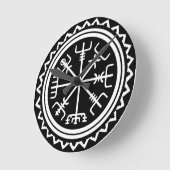 Viking Vegvisir Scheepskompas Ronde Klok (Hoek)