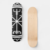 Viking Vegvisir Scheepskompas Skateboard (Voorkant)