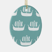 Viking verzendt aangepaste versiering keramisch ornament (Rechts)