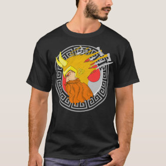 Viking viking ax noorwegen viking helmet t-shirt