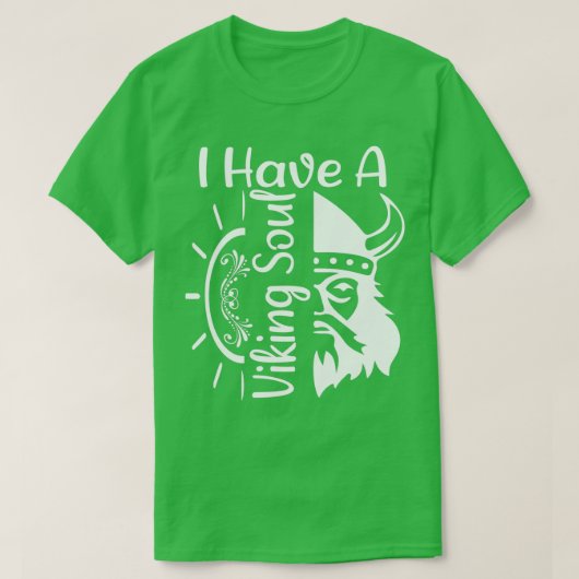 Viking Vikings 7 T-shirt (Design voorkant)