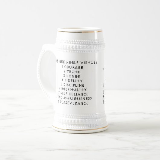 Viking Virtues Mok (Voorkant links)