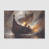 Viking Voyage Decoupage Tissuepapier (Voorkant)