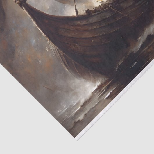 Viking Voyage Decoupage Tissuepapier (Detail)