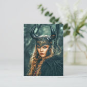 Viking Vrouwen Bewakers van Erfgoed Briefkaart (Staand voorkant)