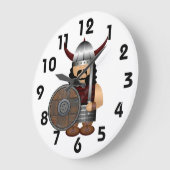Viking Wall Clock Grote Klok (Hoek)