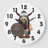 Viking Wall Clock Grote Klok (Voorkant)