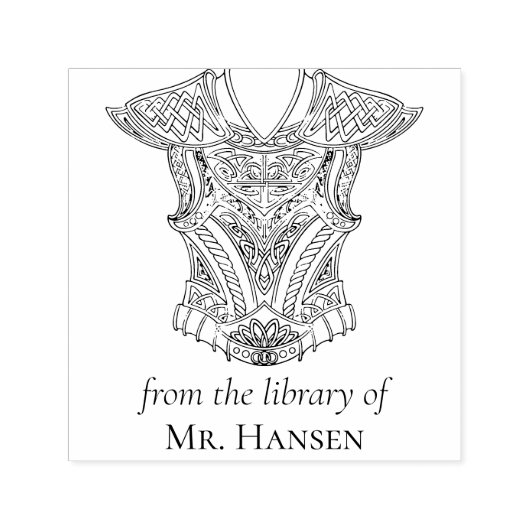 Viking Wapens en Harnas Uit de Bibliotheek Van Zelfinktende Stempel (Design)