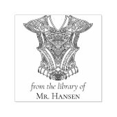 Viking Wapenuitrusting Van de Bibliotheek Van Zelfinktende Stempel (Design)