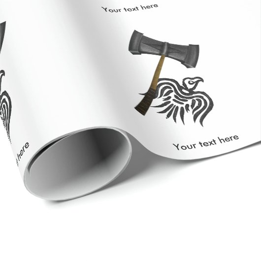 Viking War Hammer Thor Cadeaupapier (Rol Hoek)