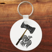 Viking War Hammer Thor Sleutelhanger (Voorkant)