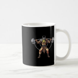 Viking Warrior Bodybuilding Gym Gewichtheffen Powe Koffiemok