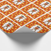 Viking Warrior Boy Birthday Party Cadeaupapier (Hoek)