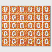 Viking Warrior Boy Birthday Party Cadeaupapier (Vlak)