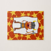 Viking Warrior Boy Birthday Party Legpuzzel (Horizontaal)